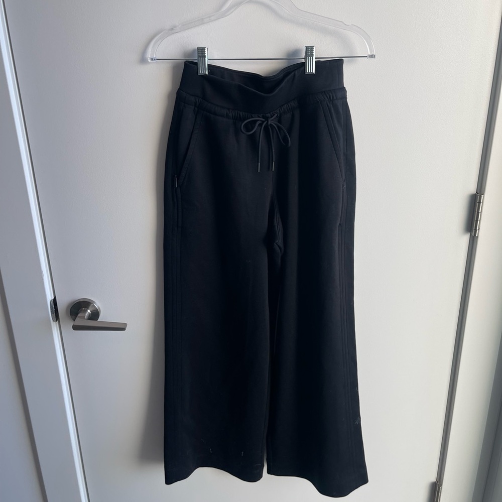 Athleta Black Wide-Leg Pants